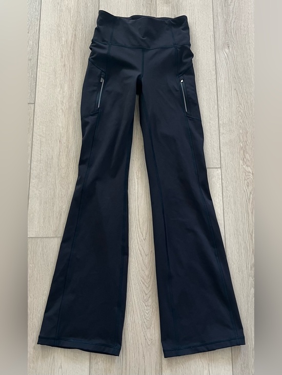 Athleta Pants - Athleta Rainier High Rise Wide Leg Bootcut Pant Legging Size XS Black